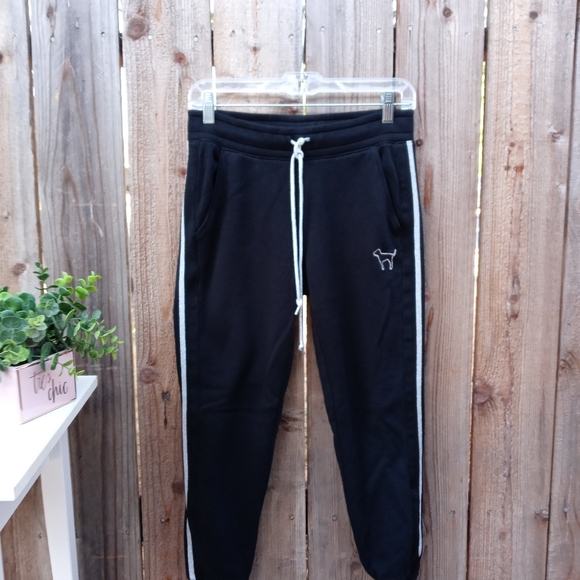 Pink Victoria's Secret Joggers Sweatpants Size S - Picture 2 of 5